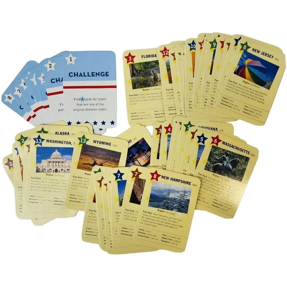 Games For Your Brain United States Card Game Crazy 8's War Gin Rummy Solitaire